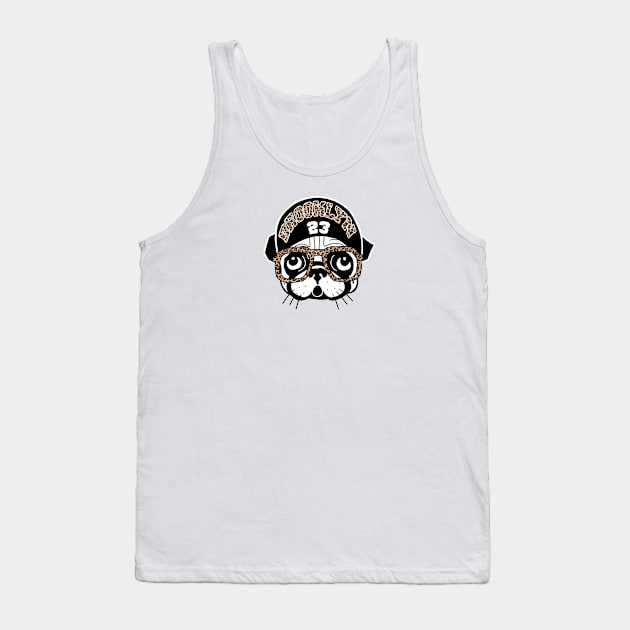 Spike lee brooklyn hip hop pug Tank Top by yumiyoshi4